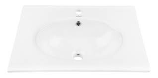 Lavabo Cuadrado Arve Blanco