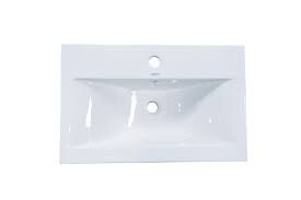 Lavabo Blanco Cuadrado Ain