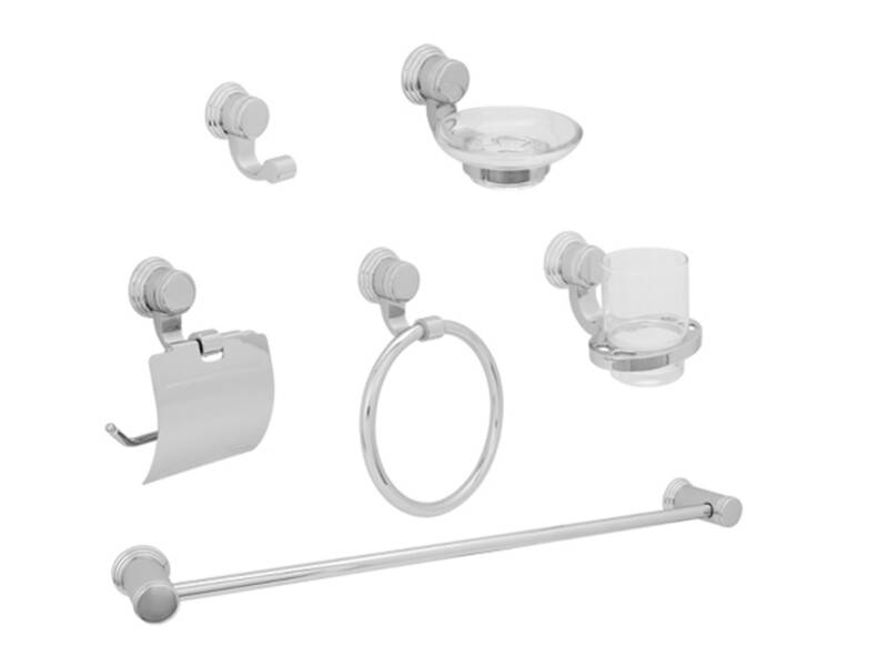 Juego de 6 accesorios para baño MOD. 1400