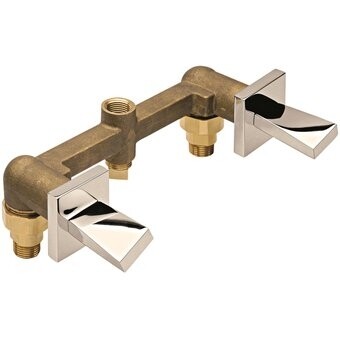 Mezcladora para Empotrar Doble Spira Satín p/Regadera MR-1004-S Mezcladora para Empotrar Doble Spira Satín p/Regadera MR-1004-S