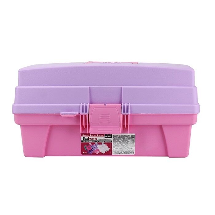 Caja multiusos vanity rosa/lila 6239 Caja multiusos vanity rosa/lila 6239