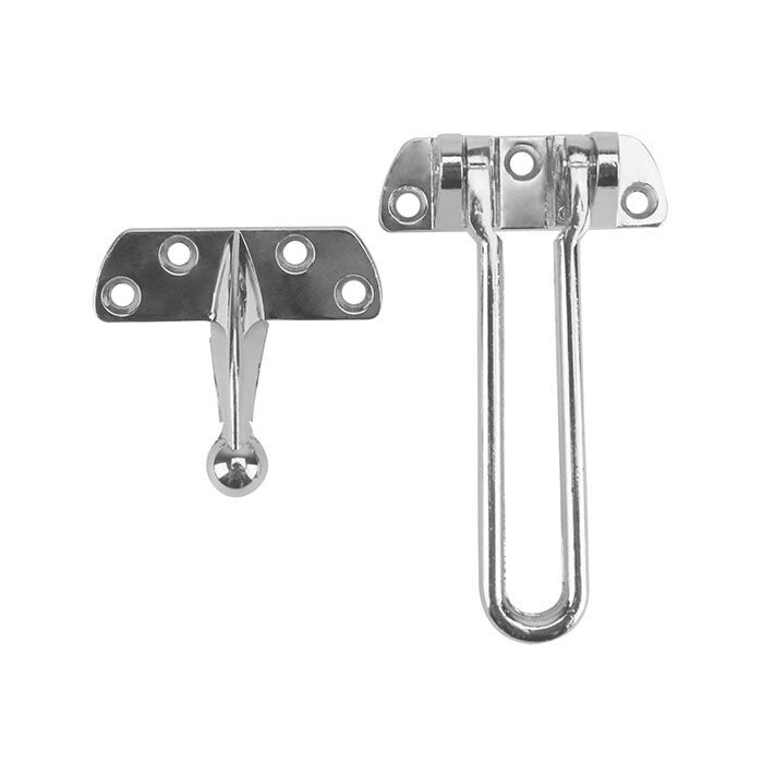 Pasador cromo mate abatible para puerta 8223 Pasador cromo mate abatible para puerta 8223
