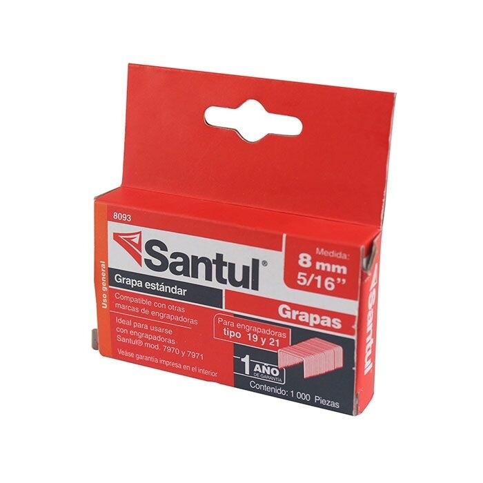 Grapas espesor de 0,5 mm uso ligero y medio 8093 Grapas espesor de 0,5 mm uso ligero y medio 8093