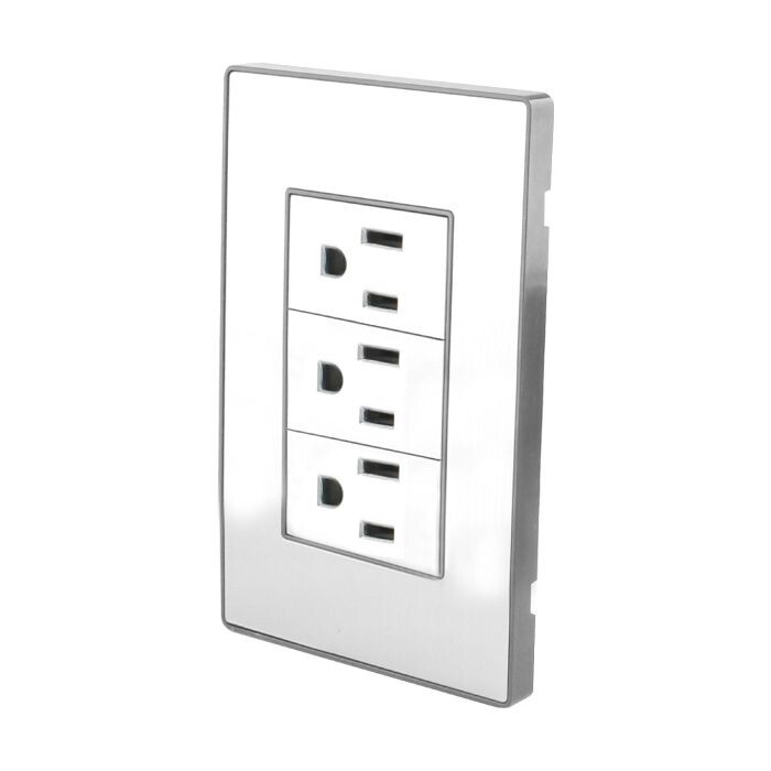 Placa Triple cordoba acero inoxidable 4641 Placa Triple cordoba acero inoxidable 4641