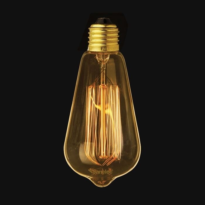 Foco Vintage tipo Edison incandescente 35W  1732