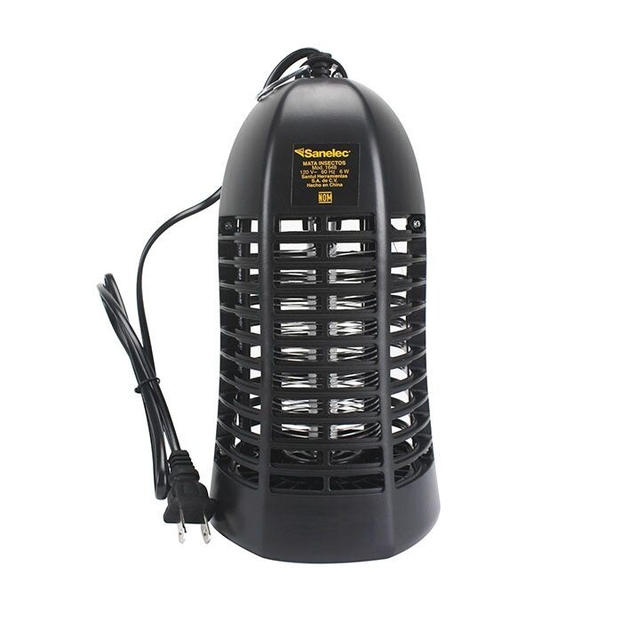 Mata insectos negro 120V 6W mod. 1648 Mata insectos negro 120V 6W mod. 1648