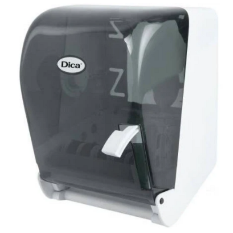 Despachador de ABS humo con palanca para toalla en rollo MOD. 4106TS