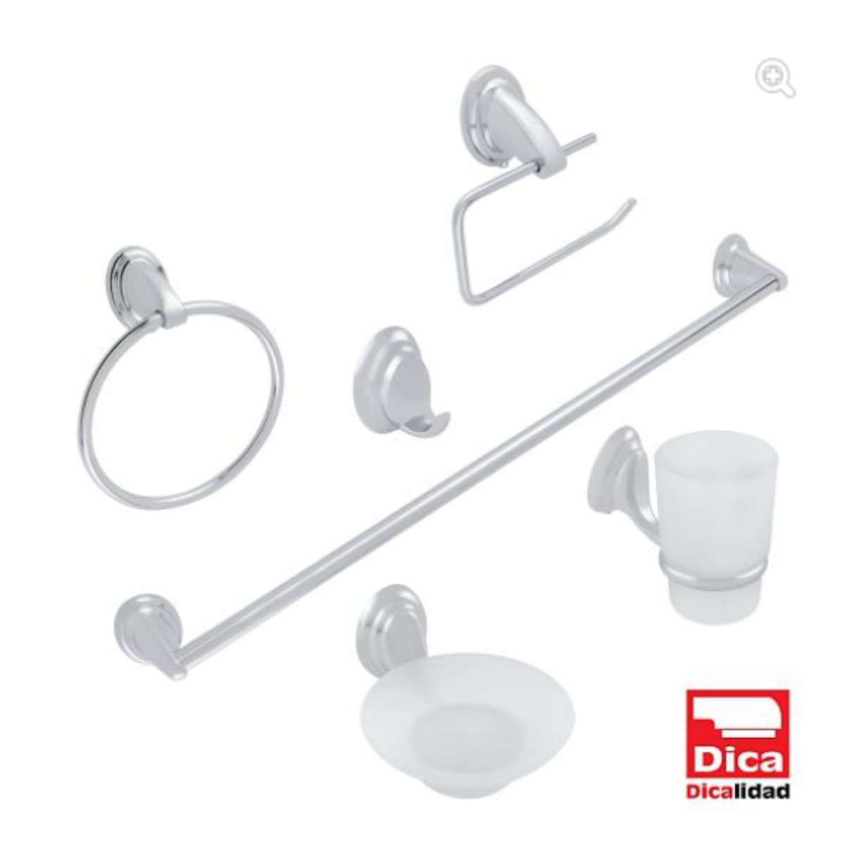 Juego de accesorios 6 piezas MOD. 3800Z