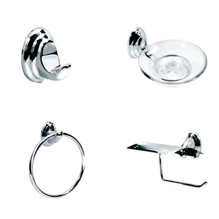 Set de 4 accesorios para baño MOD. B24.030