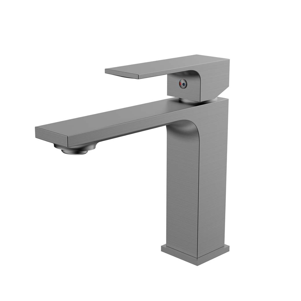 Monomando corto para lavabo ROW Gris Oxford MOD. TB42.011GM