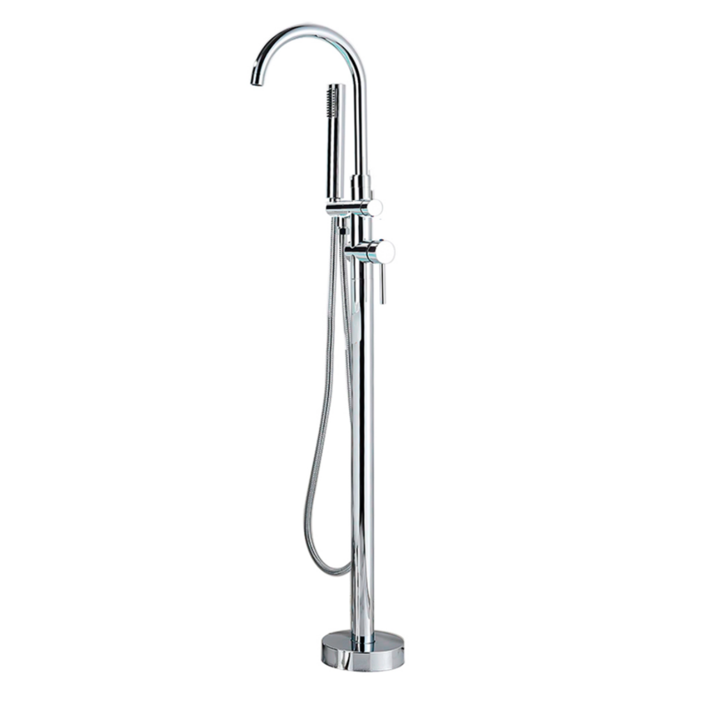 Llave de piso para tina cromo TB15.411 Llave de piso para tina cromo TB15.411