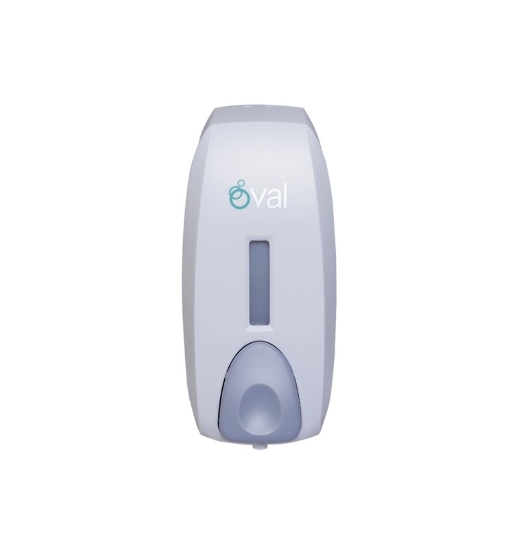Jabonera blanca para espuma blanco MOD. DV011