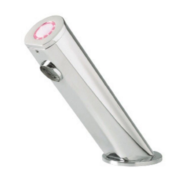 Grifo electrónico con botón piezoeléctrico e iluminación led rojo MOD. WE22.551