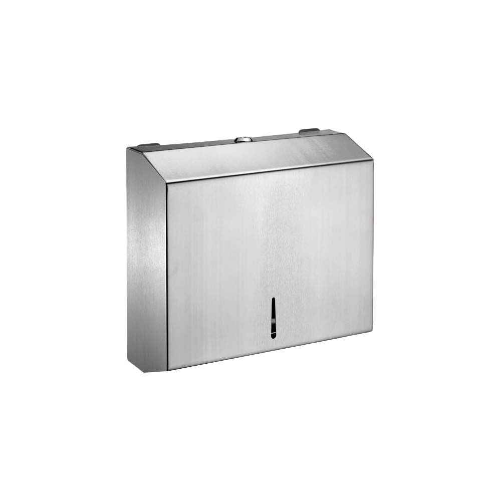 Despachador de toallas interdobladas en acero inoxidable 304 MOD. WA28.002