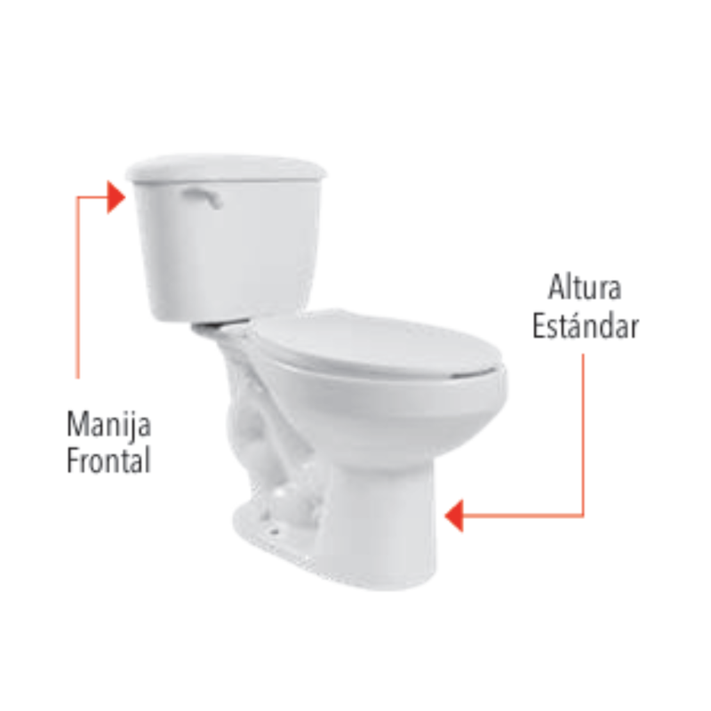 TAZA ECOLÓGICA ALARGADA TANQUE ECOLÓGICO 4204 TAZA ECOLÓGICA ALARGADA TANQUE ECOLÓGICO 4204