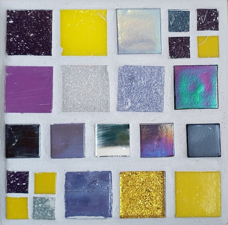 Sherbet Lemon Mosaic Coaster Kit