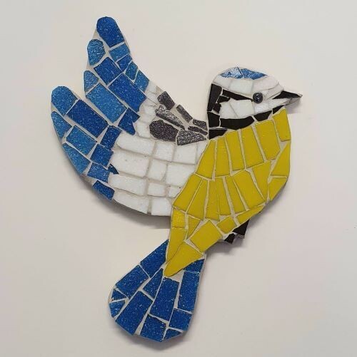 Blue Tits Mosaic Kit