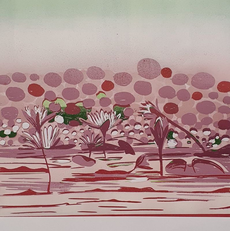 Waterlilies II card