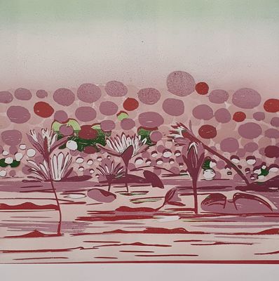 Waterlilies II card