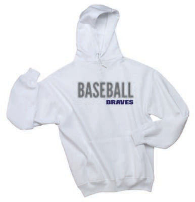 UNISEX WHITE HOODIE