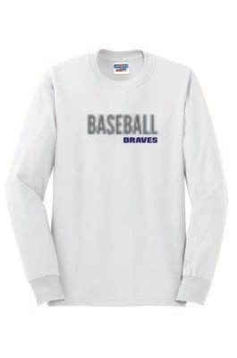 UNISEX WHITE LONG SLEEVE