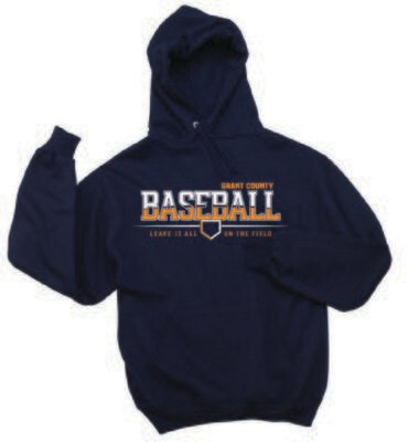 UNISEX NAVY HOODIE