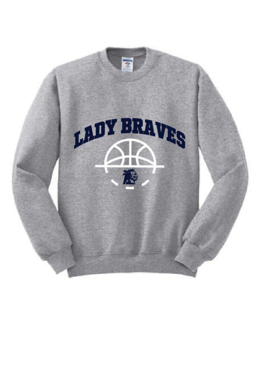 UNISEX GREY CREWNECK