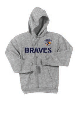 UNISEX GREY HOODIE