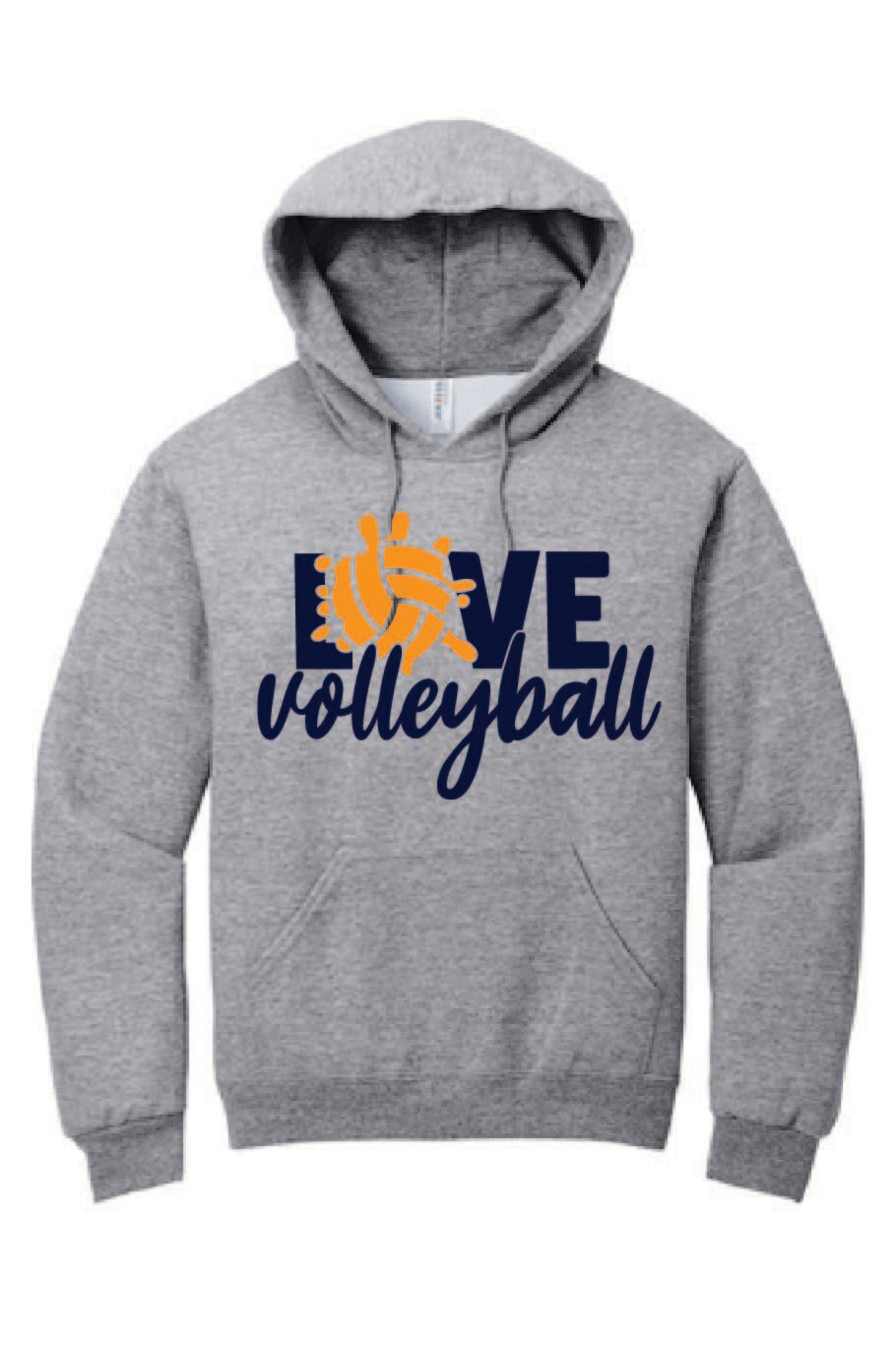 UNISEX GREY HOODIE