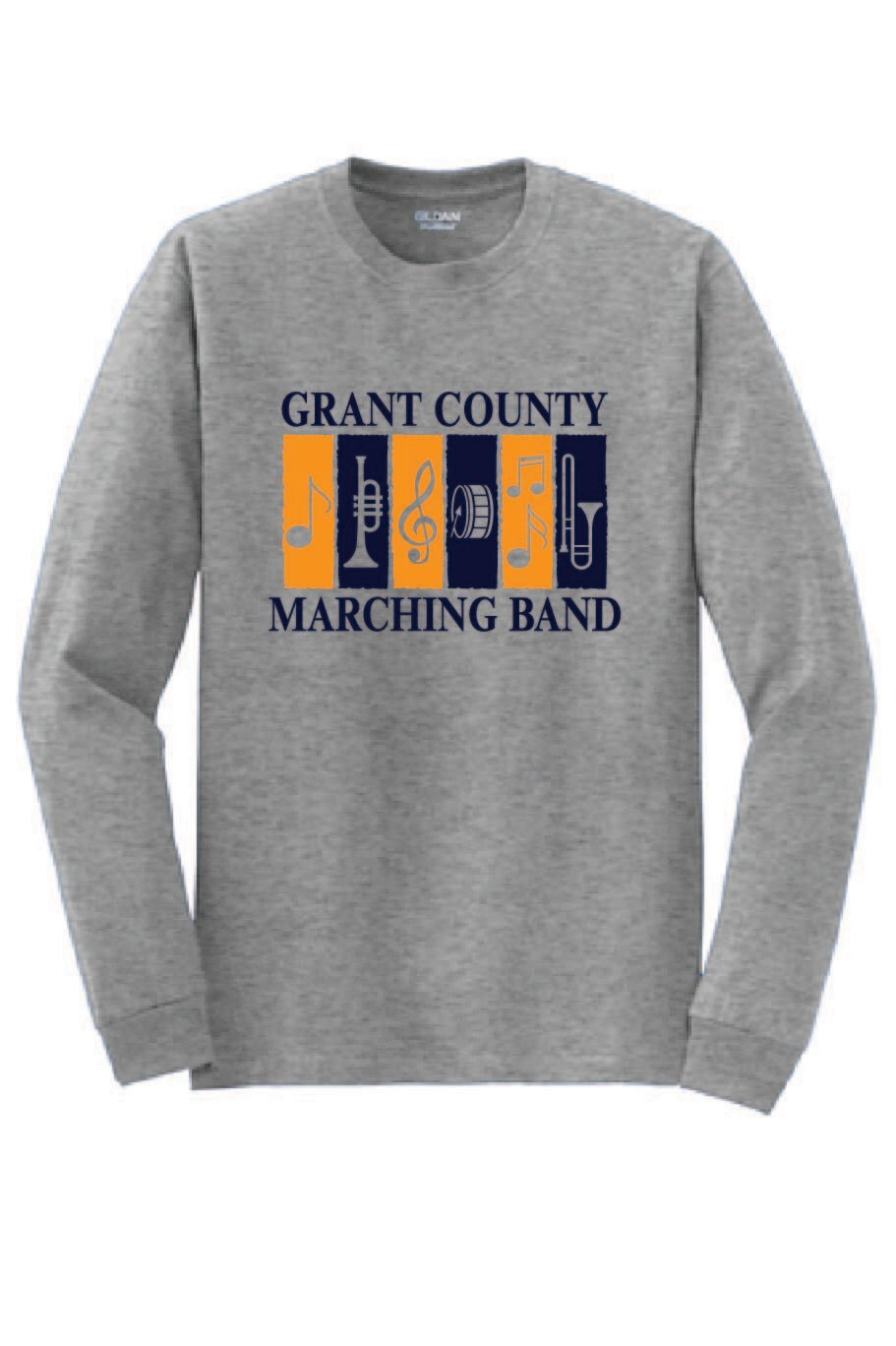 UNISEX GREY LONG SLEEVE