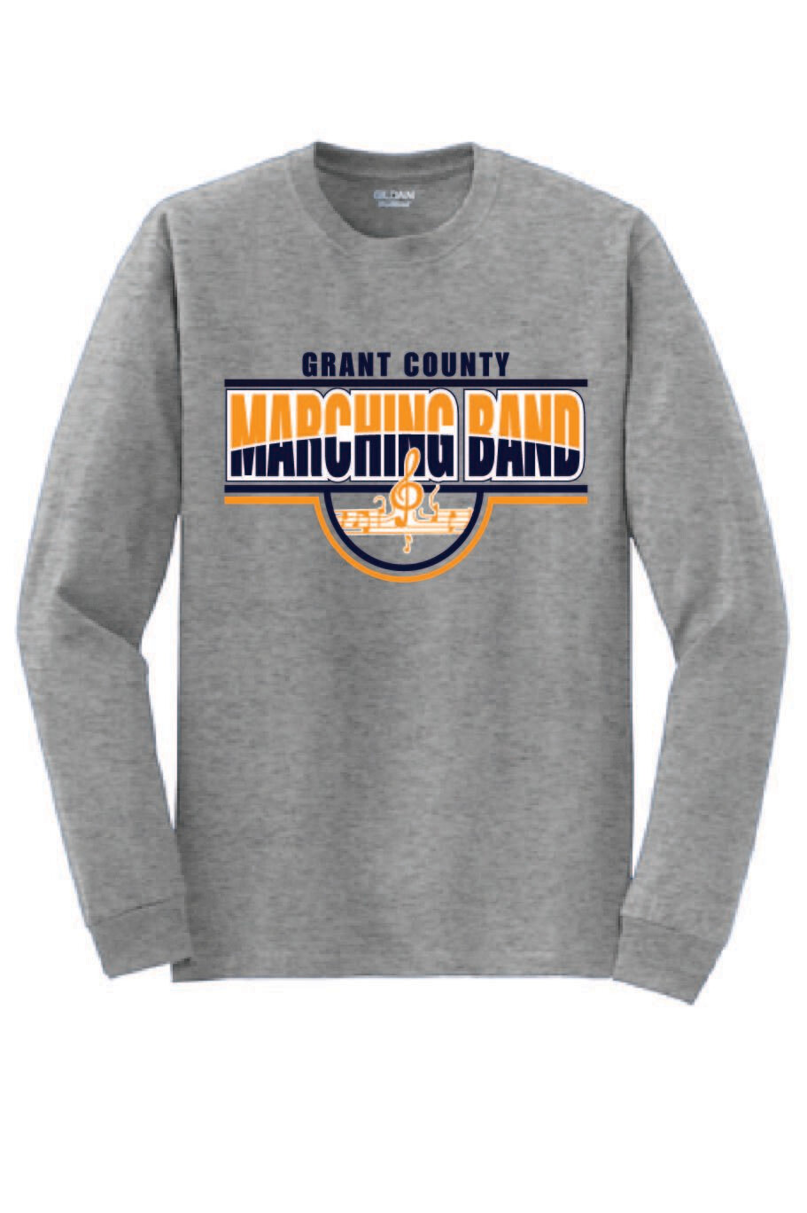 UNISEX GREY LONG SLEEVE