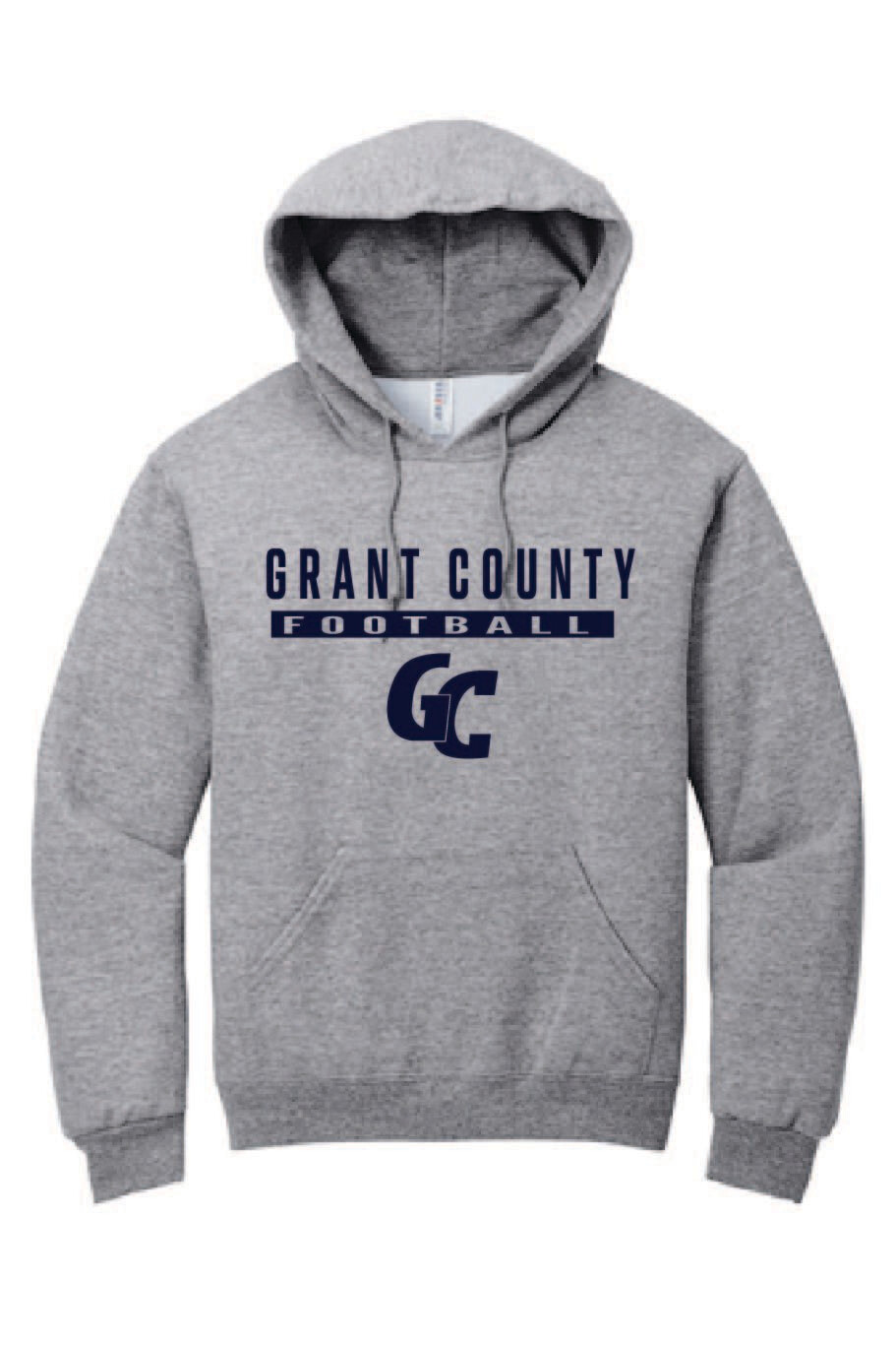 UNISEX GREY HOODIE