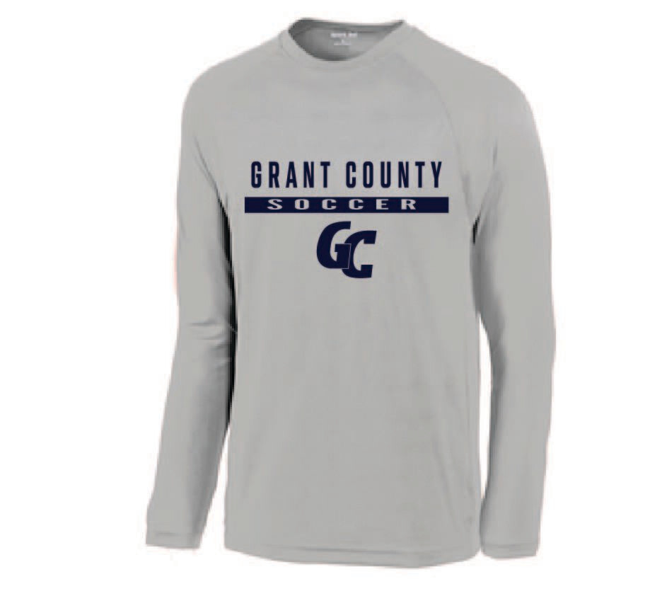 UNISEX SILVER DRY ZONE LONG SLEEVE