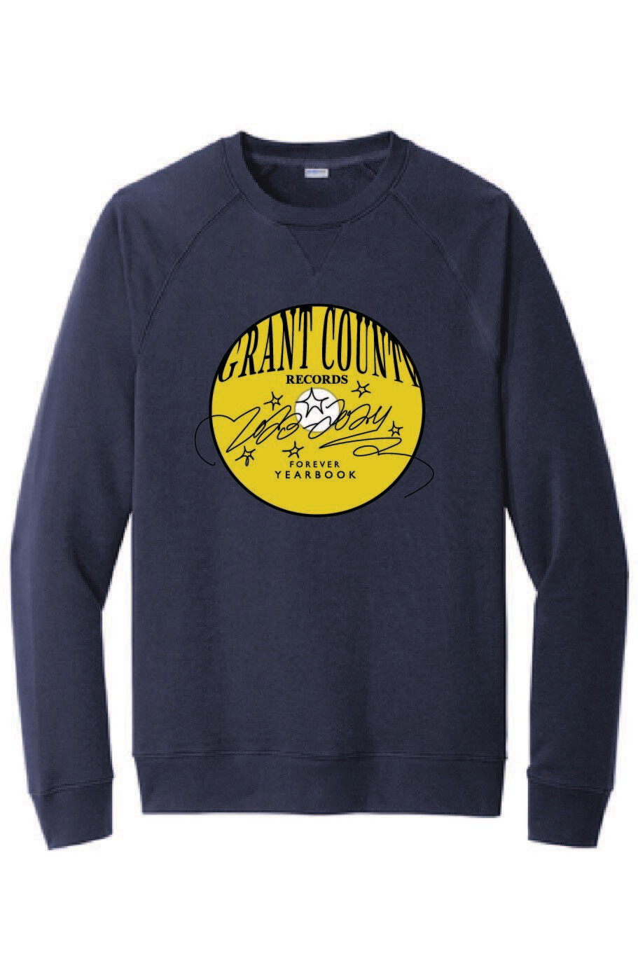 UNISEX NAVY CREWNECK