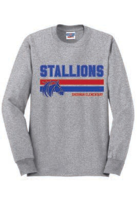 UNISEX GREY LONG SLEEVE