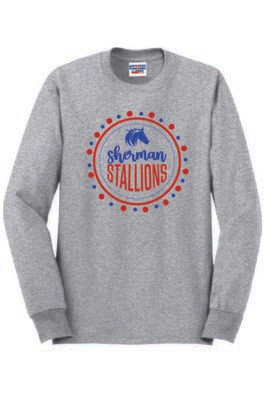 UNISEX GREY LONG SLEEVE