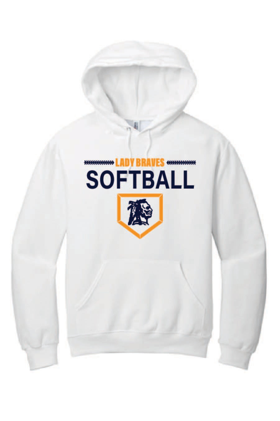 UNISEX WHITE HOODIE