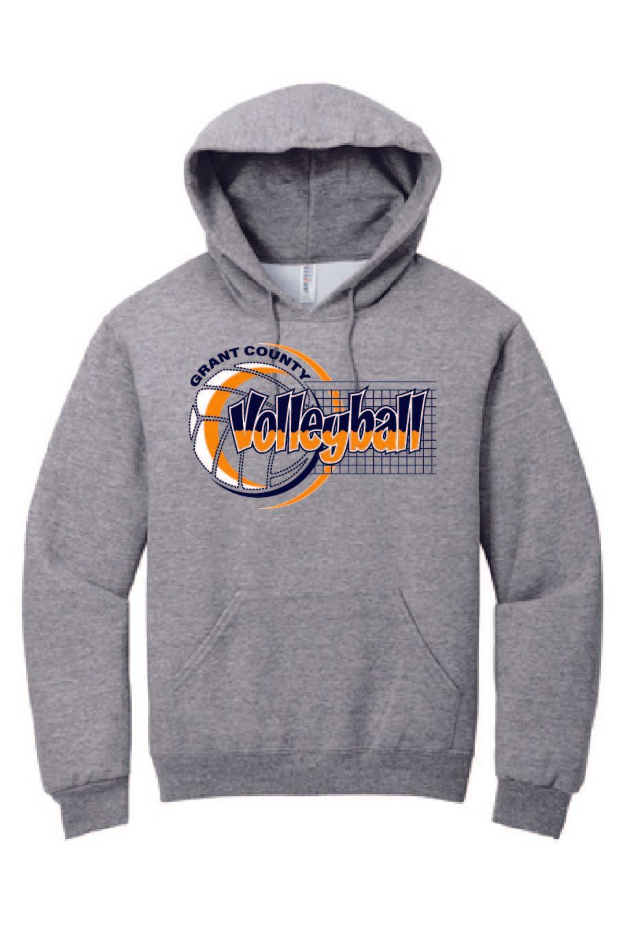 UNISEX GREY HOODIE