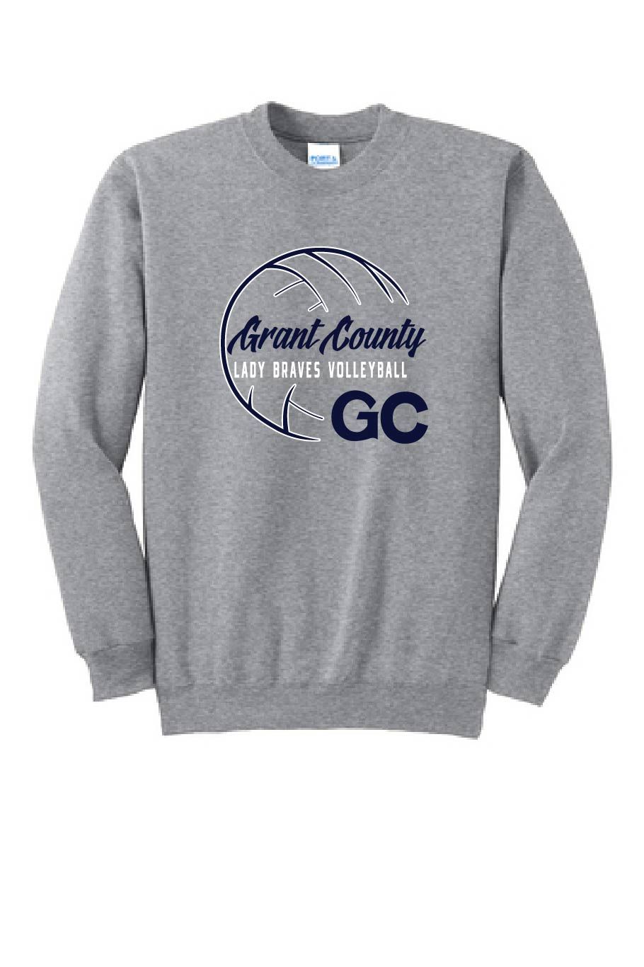 UNISEX GREY CREWNECK