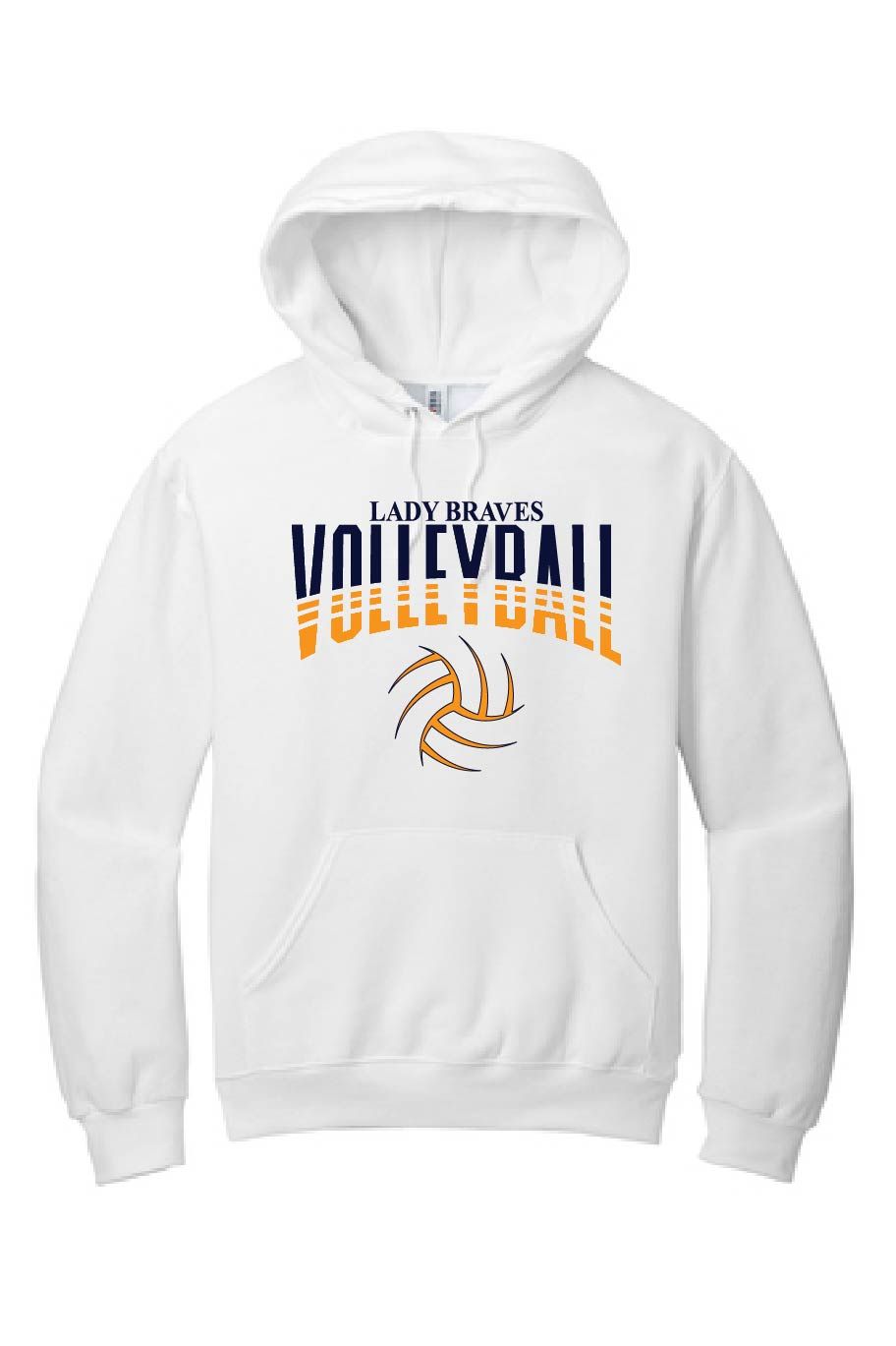 UNISEX WHITE HOODIE