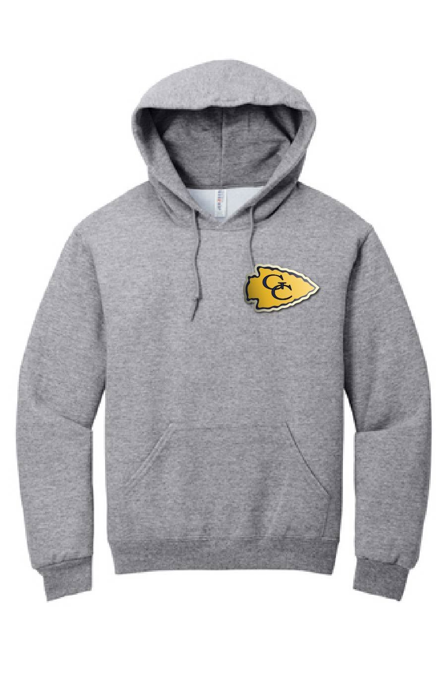 UNISEX GREY HOODIE
