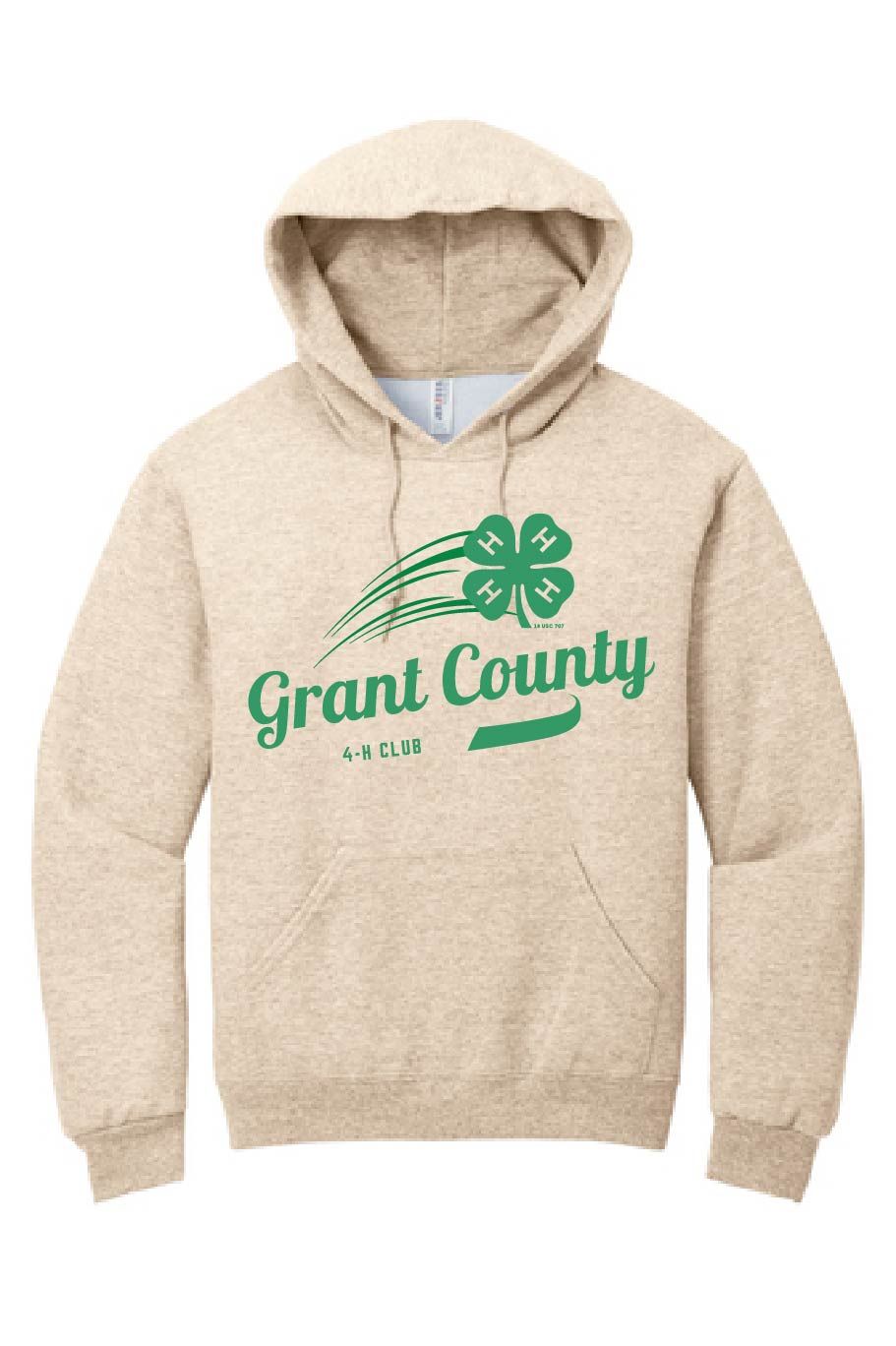 UNISEX SWEET CREAM HEATHER HOODIE