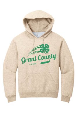 UNISEX SWEET CREAM HEATHER HOODIE
