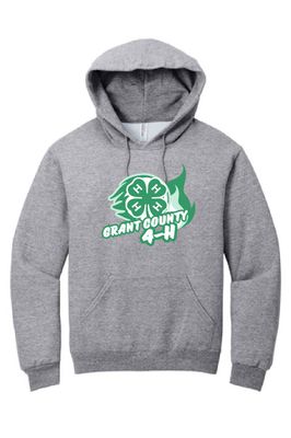 UNISEX GREY HOODIE