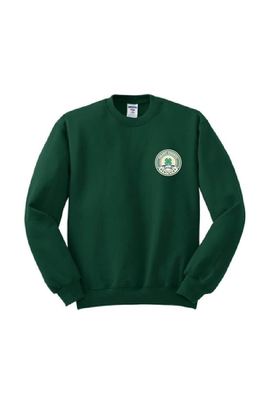 UNISEX FOREST GREEN CREWNECK