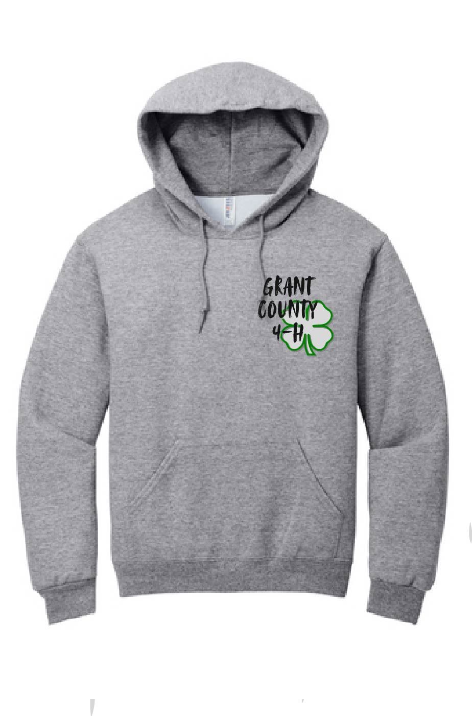 UNISEX GREY HOODIE