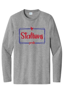 UNISEX GREY LONG SLEEVE