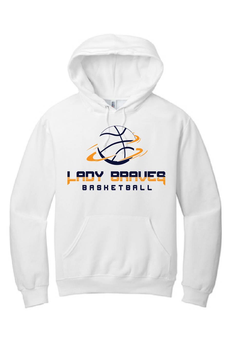 UNISEX WHITE HOODIE