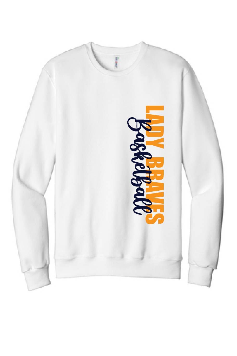 UNISEX WHITE CREWNECK