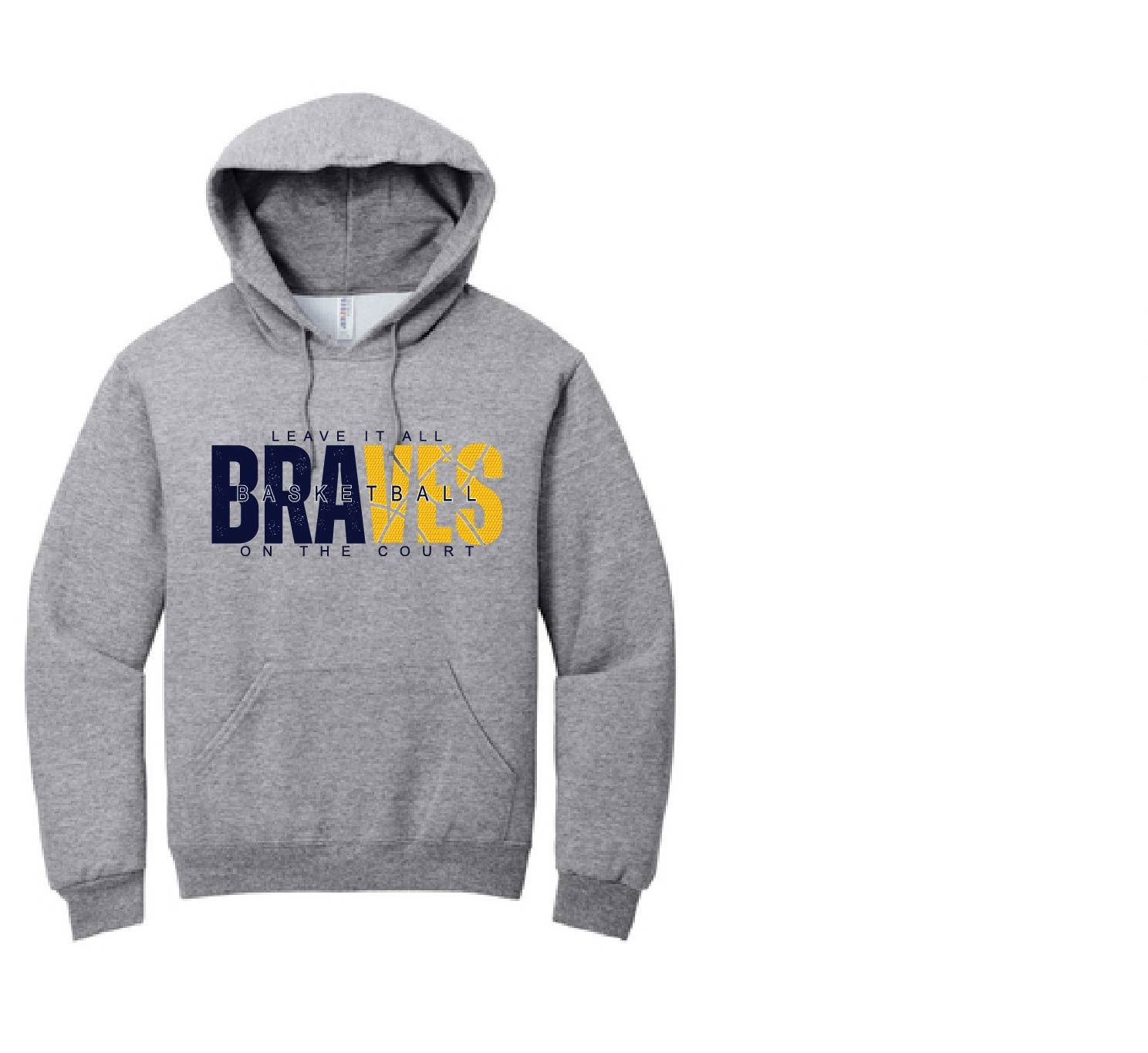 UNISEX GREY HOODIE